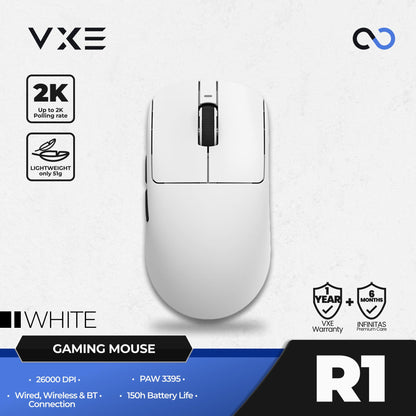 VGN VXE R1 2K Wireless Light Weight Gaming Mouse