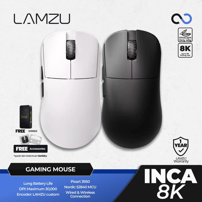 Lamzu INCA 8k Wireless Ultra Light Ambi Gaming Mouse ZA13 Shape