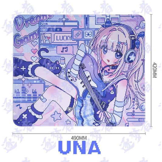 Dream Gamer UNA V2 KON Poron Base Gaming Mousepad (Speed-Hybrid)