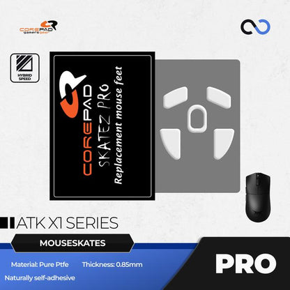 Corepad PRO ATK X1 Pro Series PTFE Gaming Mouse Feet (Speed-Hybrid)