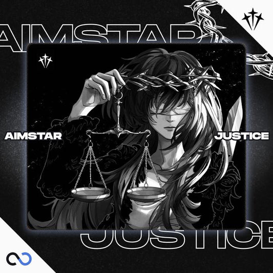 Aimstar Justice Poron base Gaming Mousepad (Control)