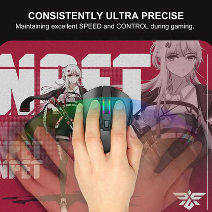 NPET SPEEDM Resin Sillicone Hard Gaming Mousepad (Speed)