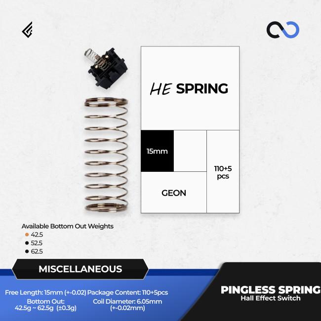 Geonworks Pingless HE Spring