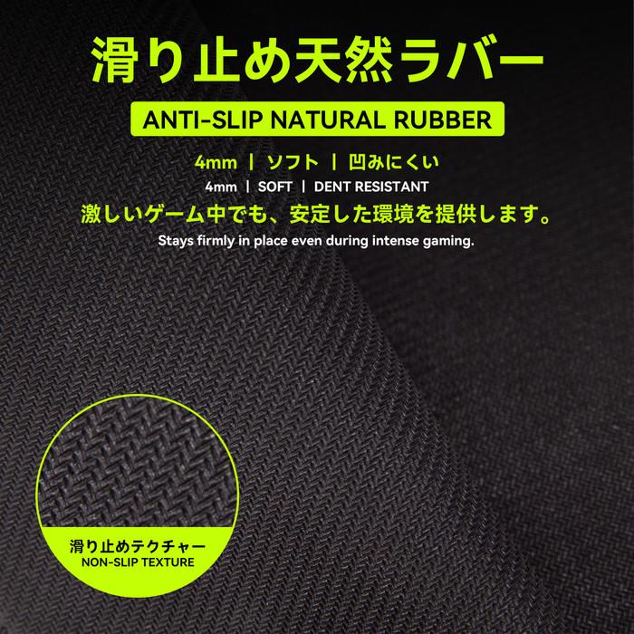 TALONGAMES Raku SE Soft Rubber Base Gaming Mousepad Artisan Zero / QCK Clone (Hybrid-Control)