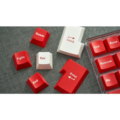Wuque Studio WS Basic Red Doubleshot PBT Keycaps / Keycap