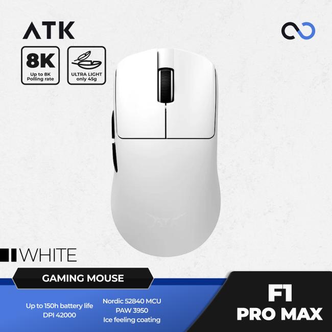 VGN VXE ATK F1 / F-1 Pro Max Blazing Sky 8K Wireless Light Weight Gaming Mouse