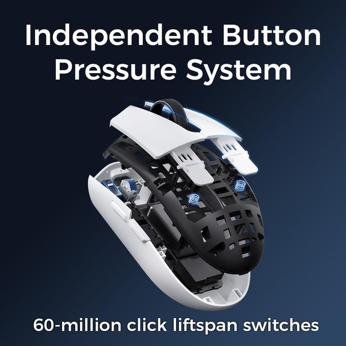 MCHOSE G3 Ultra 8K Wireless Ultra Light Weight Gaming Mouse G305 Shape