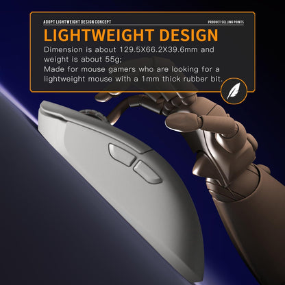 Darmoshark M3 / M-3 Pro 4k Kiran Wireless Ultra Light Ambi Gaming Mouse