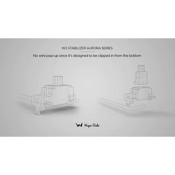 Wuque Studio WS Aurora 1.6mm mechanical keyboard Stabilizer