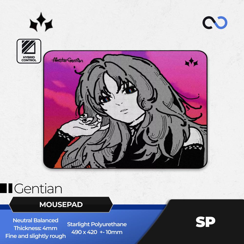 Aimstar Gentian SP Poron Base Gaming Mousepad (Hybrid-Control)