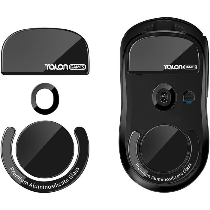 TALONGAMES Glass G Pro X Superlight / GPX Mouse Feet / Mouse Skate PTFE for Cloth Mouse pad (Speed)
