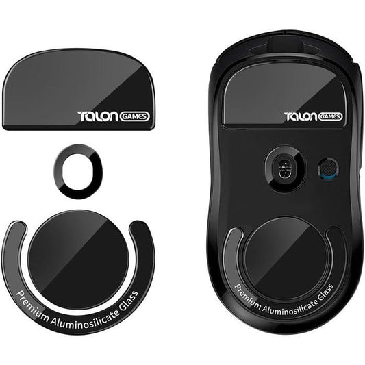 TALONGAMES Glass G Pro X Superlight / GPX Mouse Feet / Mouse Skate PTFE for Cloth Mouse pad (Speed)