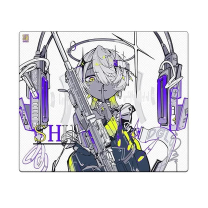 D-GLOW ICE SPEED Silicone Based Tempered Glass Gaming Mousepad Kaca (Speed-Hybrid)