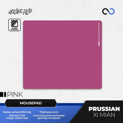 Spacepad Prussian V2 Xi Mian Rubber Base Gaming Mousepad (Hybrid-Control)