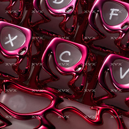 XVX Venom Keycaps OEM Profile Electroplating ABS PC Keycap 120-Keys