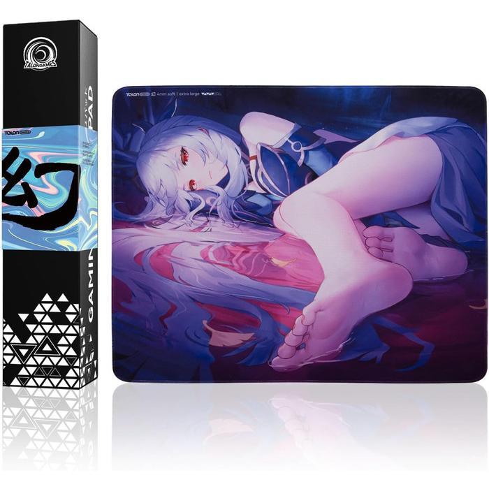 TALONGAMES Maboroshi / Hong Soft Rubber Base Gaming Mousepad (Hybrid-Speed) Artisan Hien surface