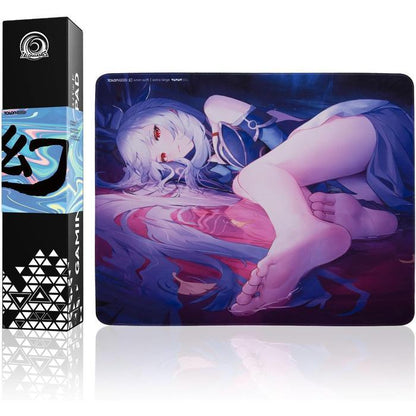 TALONGAMES Maboroshi / Hong Soft Rubber Base Gaming Mousepad (Hybrid-Speed) Artisan Hien surface