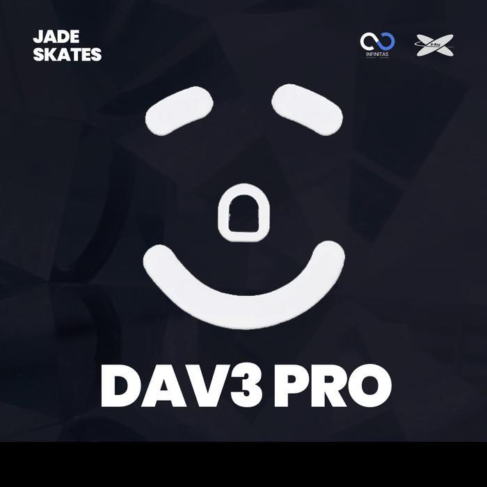 XRaypad Jade Razer DeathAdder V3 Pro PTFE Mouse Feet / Mouse Skate for Cloth Mouse pad (Speed)