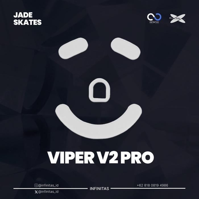 XRypad Jade V2 Pro PTFE Mouse Feet / Mouse Skate for Cloth Mouse pad (Speed)