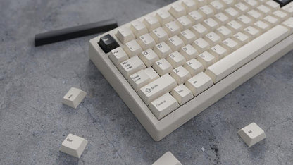 Wuque Studio WS Creamy Charcoal Keycaps Cherry Profile Doubleshot PBT Keycap 223-Keys