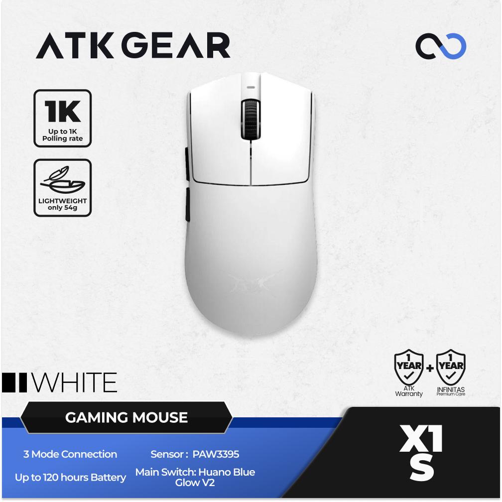 ATK X1 S Blazing Sky Wireless Light Weight PAW3395 Gaming Mouse Viper V3 Pro Shape
