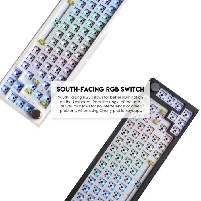 Fantech Maxfit67 MK858 Wireless Mechanical Keyboard With Encoder Knob