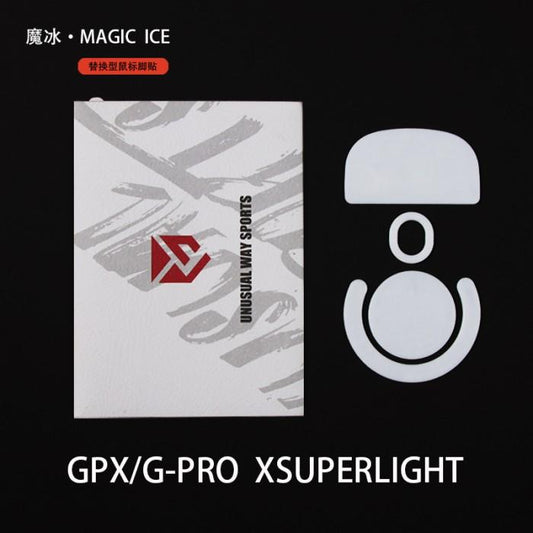 Unusual Way Sports Magic ICE Logitech G Pro X Superlight / GPX Mouse Feet / Mouse Skate PTFE (Speed)