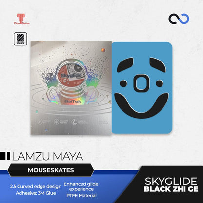 Skyglide StatTrak Black Zhi Ge Lamzu Maya Gaming Mouse Feet / Mouse Skate PTFE (Control)