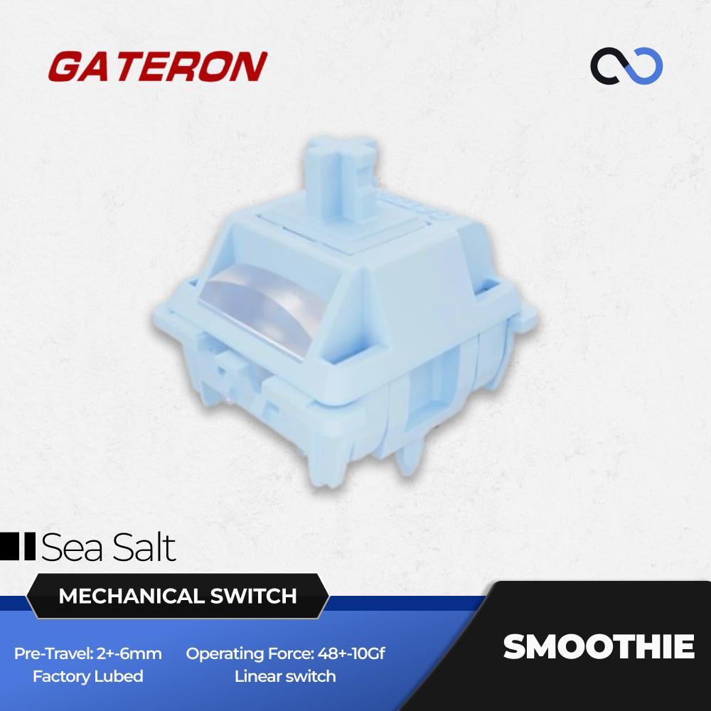 Gateron Sea Salt Smoothie Gaming Mechanical Keyboard switch (Linear)
