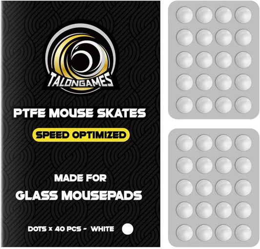 TALONGAMES S1 Universal Dots PTFE Gaming Mouse Feet / Mouse Skate (Speed)