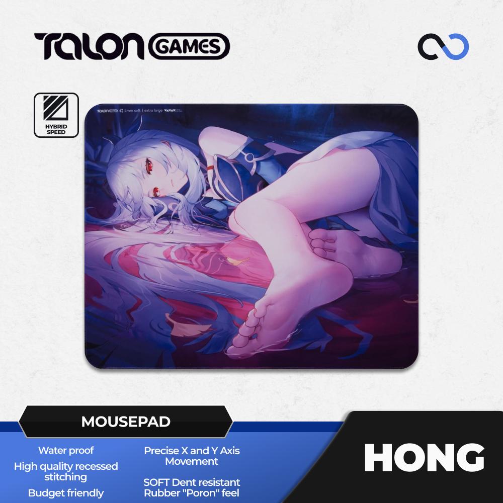 TALONGAMES Maboroshi / Hong Soft Rubber Base Gaming Mousepad (Hybrid-Speed) Artisan Hien surface