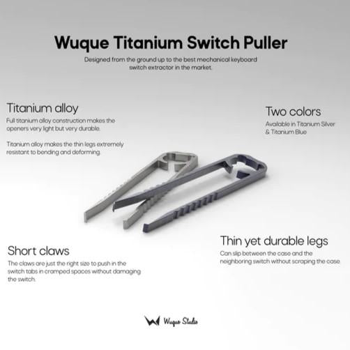 Wuque Studio / WS Titanium Switch Puller Mechanical keyboard switch