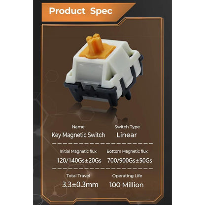 Duhuk Key switch (Hall Effect / Magnetic)