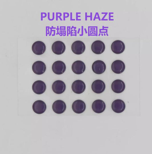 BMK Purple Haze Pro Dots Universal Mouse Feet / Mouse Skate PTFE Obsidian Air Clone (Hybrid-Control)