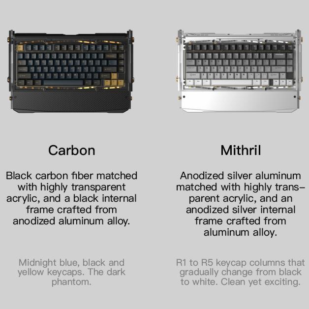 Angry Miao / Dry Studio Black Diamond 75 Wireless Mechanical Keyboard