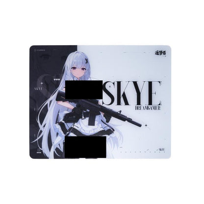 Dream Gamer SKYE Rubber Base Glass Gaming Mousepad Kaca (Speed)