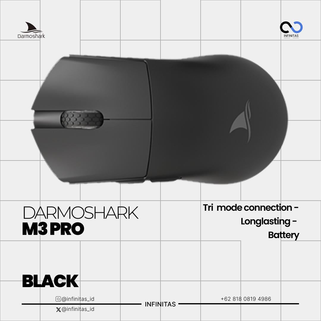 Darmoshark M3 / M-3 Pro 4k Kiran Wireless Ultra Light Ambi Gaming Mouse