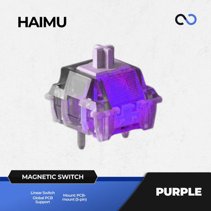 Haimu Purple Magnetic Hall Effect Keyboard switch (Linear)