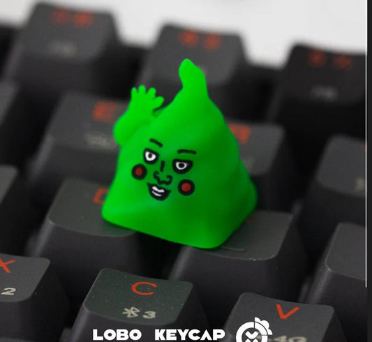 Lobo Dimple Mob Psycho 100 Anime Artisan Keycaps Resin Keycap