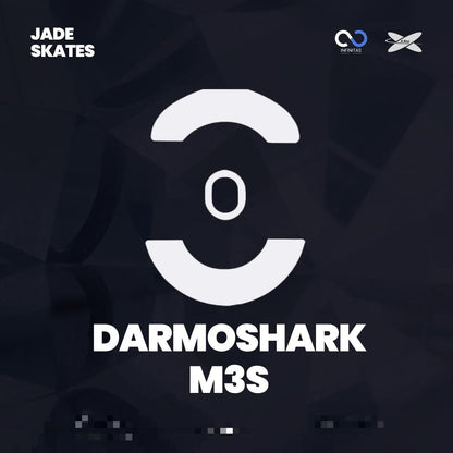 XRaypad Jade Darmoshark M3S Pro PTFE Mouse Feet / Mouse Skate for Cloth Mouse pad (Speed)