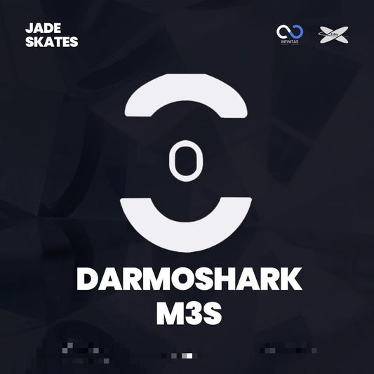 XRaypad Jade Darmoshark M3S Pro PTFE Mouse Feet / Mouse Skate for Cloth Mouse pad (Speed)