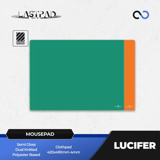 LASTPAD Lucifer Poron like Polyester Foam Base Gaming Mousepad (Control)