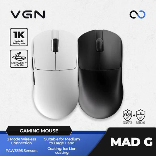 VGN MADLIONS MAD G Wireless Ultra Light Weight Gaming Mouse