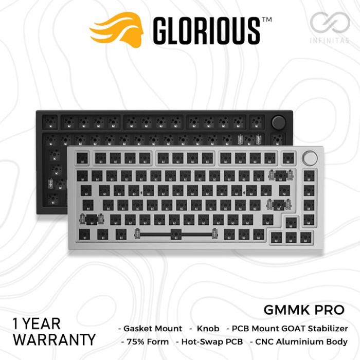 Glorious GMMK PRO 75% Barebone Mechanical Keyboard Kit