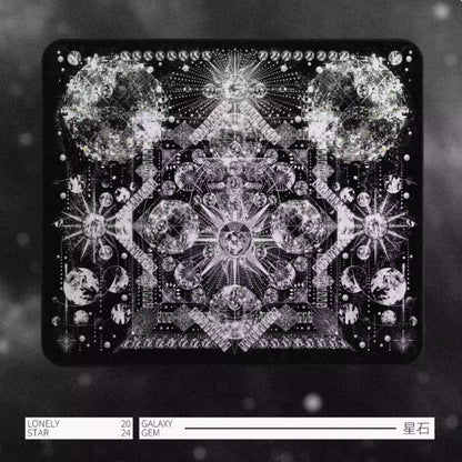 Aimstar Galaxy Gem Rubber Base Gaming Mousepad (Hybrid)