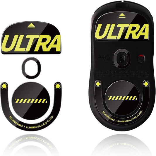 TALONGAMES Glass ULTRA G Pro X Superlight 2 / GPX 2 Glass Mouse Feet / Glass Skate for Cloth Mouse pad (Speed-Control)