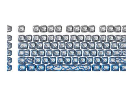 XVX Venom Keycaps OEM Profile Electroplating ABS PC Keycap 120-Keys