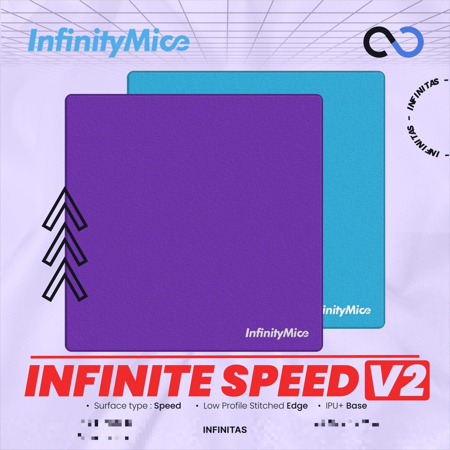 Infinity Mice Infinite Speed V2 Gaming Mousepad (Speed)