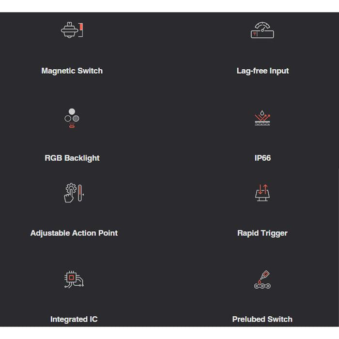 Drunkdeer G65 / G-65 Hall Effect 65% Keyboard Rapid Trigger Wooting