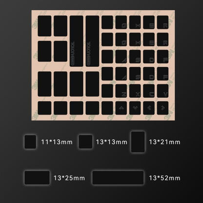 TALONGAMES Universal Super Thin Keyboard Grip tape / Anti-Slip Tape